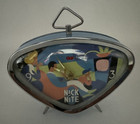 Nickelodeon Nick At Night Metal Mcm Alarm Clock Pirman Art Working 1992 Vintage