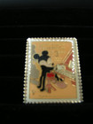 Disney Commonwealth Of Dominica  3 00 Postal Stamp Mickey Mouse Piano Pin