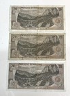 Austria 20 Schilling 1967 Lot Of 3 Banknotes   sterreich National Bank Money