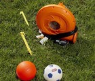 Little Tikes Inflatable Backyard Soccer   Basketball Court Huge Accessories Incl