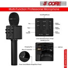 5core Microphone 2pc Wireless Karaoke Mic W Speaker Portable Bluetooth Microfono