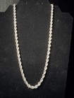 925 Stamped Silver Filled 20in 5mm Rope Chain 30 8g  Brand New  She   s Beautiful