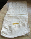 Vintage Canvas Cloth Bank Bag First National Bank Il   19  X 11 
