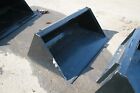 New 60  Skid Steer Loader Bucket For Bobcat  Case  Cat  John Deere   More
