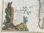 South America 1762 Jean Janvier Large Antique Engraved Map Old Colors
