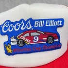 Vintage Bill Elliott Trucker Hat Cap Snapback Nascar 80s 90s Coors Winston Cup