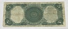 Circulated 1907  5 Woodchopper Large Size Note