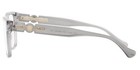 Versace Ve3303-593 55mm Eyeglass Frame Transparent Grey W demo Lens