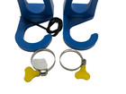 Nsxc Pool Pipe Holder For Above Ground Pool Hose Support 2 Pack  Blue B0ct2r3cst
