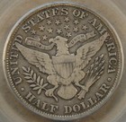 1905 Barber Half Dollar 50c Pcgs Certified Vf25