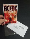 Ac dc Reproduction 4  X 6  Mini Concert Poster Free Top Loader  2