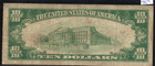 1929  10 National Bank Note Atlantic City  New Jersey-  5884