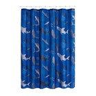 Shower Curtain   Hooks Set Fun Kids Bath Decor Easy Installation New