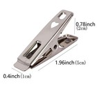 40 Pcs Metal Clothes Pins clothespins Stainless Steel Laundry Clips 1 96 Inch