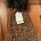 Nwt Time And Tru Women   s Faux Fur Pom Pom Hat beanie