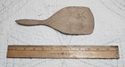Vintage Wooden Hand Carved Butter Dough Paddle  Primitive Design