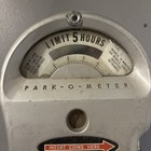 Vintage Park-o-meter City Street Automobile Parking Meter Coin Operated Lock Key