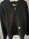 Carhartt Heavyweight Zipper Hooded Fleece Jacket - Carbon Heather  Med