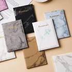 Travel Passport Holder Wallet Holder Rfid Blocking Leather Card Cover Case