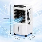 3 In 1 Evaporative Air Cooler 8 4 Gal Tank 3000 Cfm Portable Swamp Fan W  Remote