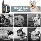Dog Pet Training Collar Rechargeable Waterproof Electric Anti Bark Shock 3000 Ft
