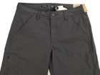 Prana Womens Shadow Gray Stretch Zion Mid Rise Pant 8 32 Nwt