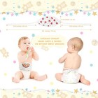 Vabean 8 Pcs Baby Newborn Infant Belly Wrap Adjustable Muslin Comfort Cotton    