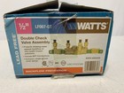 Watts Lf007-qt 1 2  Double Check Valve Assembly