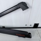 Alpinista Ski   Snowboard Rack For Car Roof W sliding Extension - Black