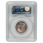 1861 Seated Liberty Quarter 25c Pcgs Ms 63