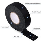 Mezut Hockey Tape Cloth Easy To Stretch And Tear athletic Onesize  Black