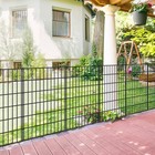 Metal Garden Fence 40 In X 23 3 Ft  Outdoor Dog Fence With Stakes For Yard