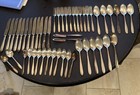 Vintage 50 Piece Set Oneida Community Grosvenor  Pattern No Monograms 