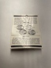Vintage Slot Car Parts Mila Miglia 715 Wheels Nos
