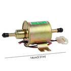 Universal 12v Electric Fuel Pump 2 5-4psi Gas Diesel Inline Low Pressure Hep-02a