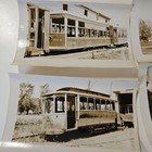 9 Different Vintage Photos 8 Defunct   One Still Running Trolley Cars 4  X 6 