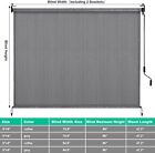 Outdoor Roller Sun Shade Hdpe Patio Privacy Shade Screen Aluminum Sun Protection