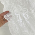 45 X 135 Antique Tambour White Lace Textiles 18th Century Hand Worked Handmade 