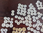 Huge Lot Of 450 antique vintage Buttons Celluloid Bakelite Glass Mop 