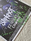 Slipknot Knotfest Roadshow Fall 2022 Concert Poster Hand  2225 3666