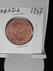 1857 Canada 1 2 Penny Token