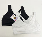 2 Hanes Womens X-temp Pullover Bra Wire Free Xl Bralette 2 Pack New