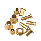 Brass Hollow Tubular Rivets Din 7340 Eyelet M1 5 M1 7 M2 M2 3 M2 5 M3 M4 M5 M6