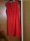 Vintage 90   s Red Sleeveless Dress- Size 14