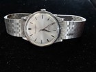 Extremely Rare Vintage Platinum Iwc  853 With Heavy 18k White Gold Bracelet    