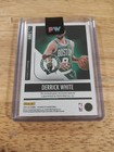 2024-25 Panini Silhouette Derrick White Game Worn Patch 33 49      Boston Celtics