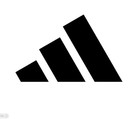 2x Adidas Inspired Logo Iron On Vinyl Heat Transfer Decal Htv  For Fabric
