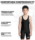 Exxact Sports Plain Youth Wrestling Singlets For Boys  Powerlifting Singlet