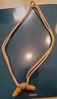 Us Yellow   White Signal Corps Civilian Employees Campaign Hat Cord Original Wwi