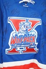 Reebok 10th Anniversary Hartford Wolf Pack Ahl Jersey Rangers  Team Signed - M